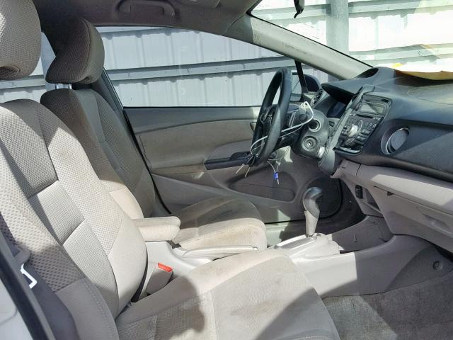 JHMZE2H79BS002440 - 2011 HONDA INSIGHT EX WHITE photo 5