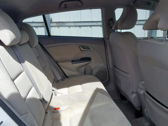 JHMZE2H79BS002440 - 2011 HONDA INSIGHT EX WHITE photo 6