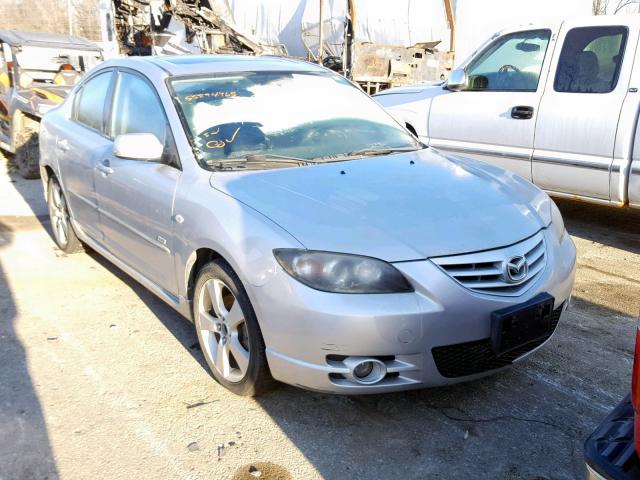 JM1BK323951252679 - 2005 MAZDA 3 S SILVER photo 1