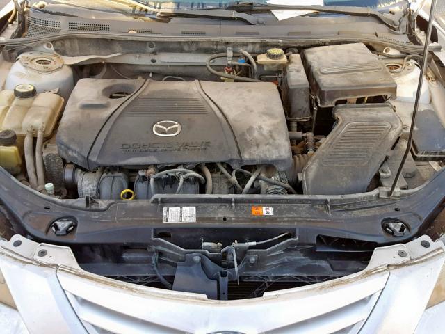 JM1BK323951252679 - 2005 MAZDA 3 S SILVER photo 7