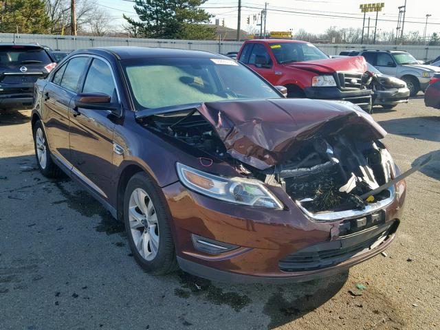 1FAHP2EW3CG128158 - 2012 FORD TAURUS SEL BURGUNDY photo 1