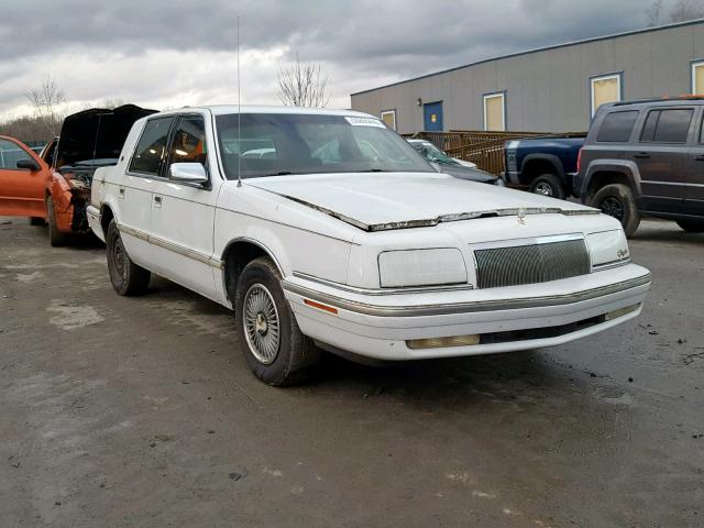 1C3XC66R7ND839629 - 1992 CHRYSLER NEW YORKER WHITE photo 1