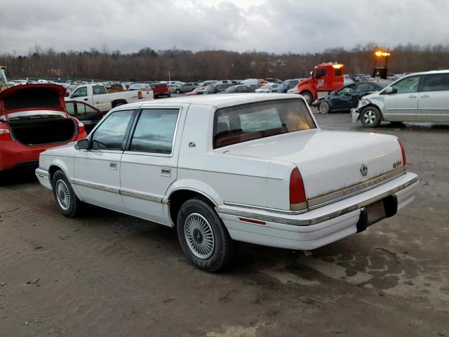 1C3XC66R7ND839629 - 1992 CHRYSLER NEW YORKER WHITE photo 3