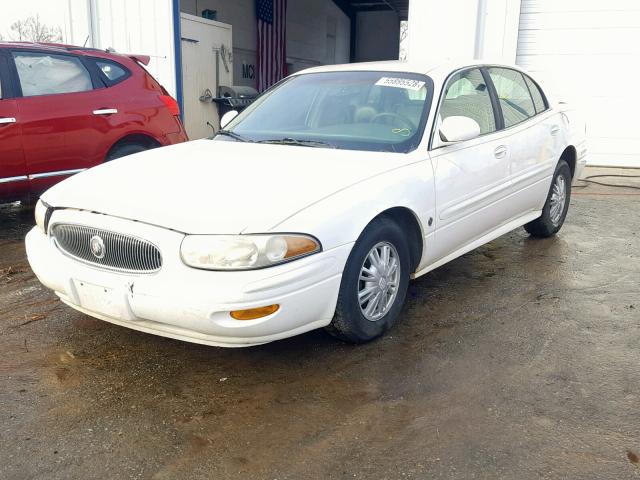 1G4HP52K64U111026 - 2004 BUICK LESABRE CU WHITE photo 2