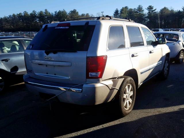 1J8HR58N88C231933 - 2008 JEEP GRAND CHER BEIGE photo 4