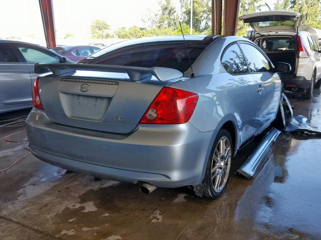 JTKDE177770197554 - 2007 TOYOTA SCION TC 蓝色 照片 4