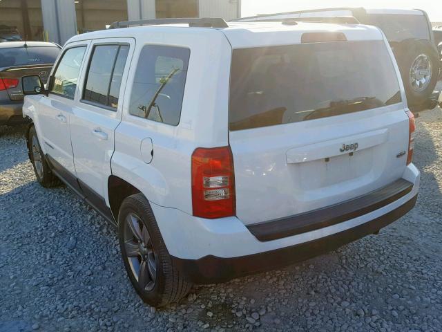 1C4NJPFA9ED679939 - 2014 JEEP PATRIOT LA WHITE photo 3