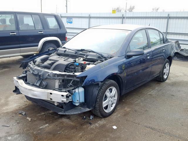 1G8AJ55F27Z208182 - 2007 SATURN ION LEVEL BLUE photo 2