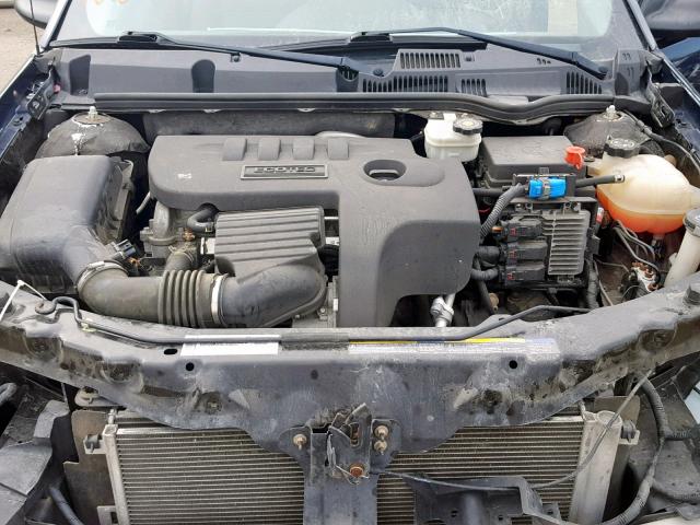 1G8AJ55F27Z208182 - 2007 SATURN ION LEVEL BLUE photo 7