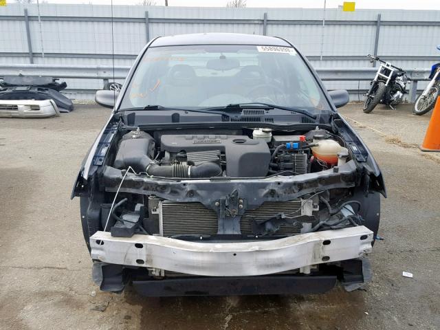 1G8AJ55F27Z208182 - 2007 SATURN ION LEVEL BLUE photo 9