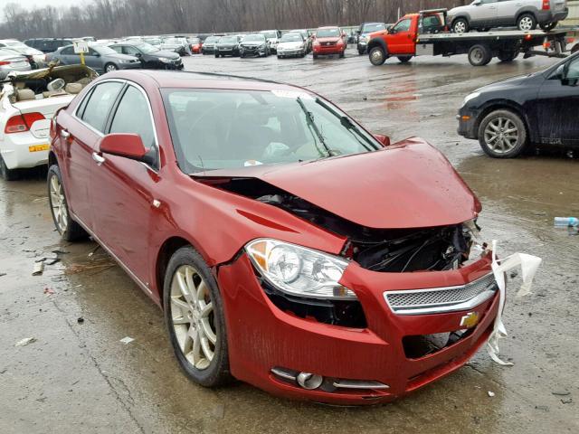 1G1ZK57798F292475 - 2008 CHEVROLET MALIBU LTZ მუქწითელი ფოტო 1