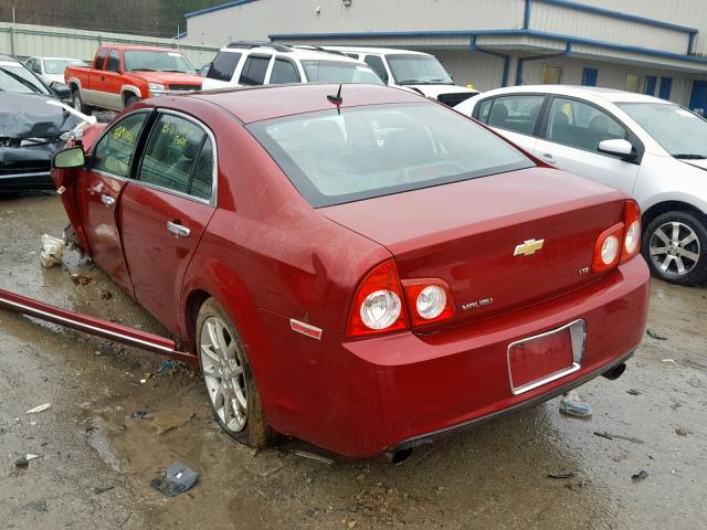 1G1ZK57798F292475 - 2008 CHEVROLET MALIBU LTZ მუქწითელი ფოტო 3