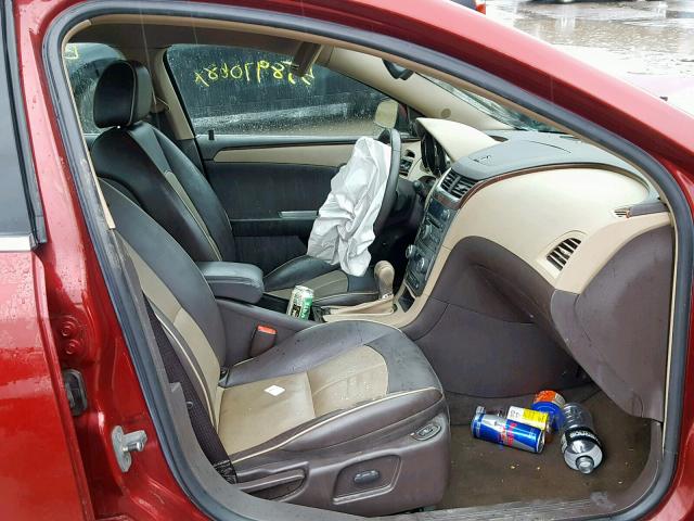 1G1ZK57798F292475 - 2008 CHEVROLET MALIBU LTZ მუქწითელი ფოტო 5