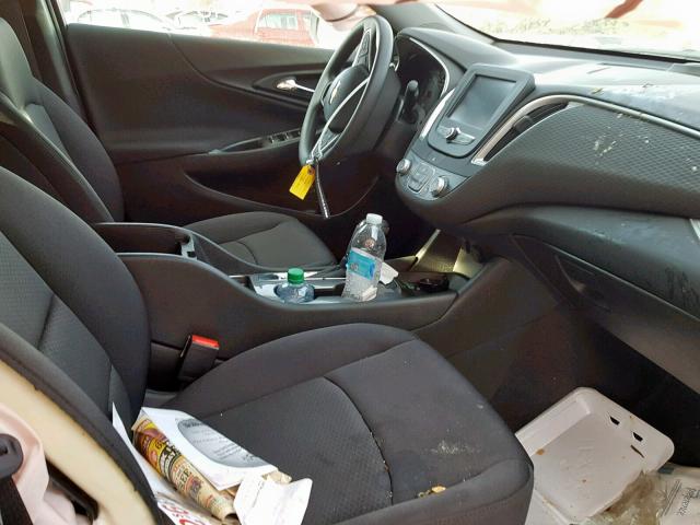 1G1ZB5ST0JF132379 - 2018 CHEVROLET MALIBU LS BLACK photo 5