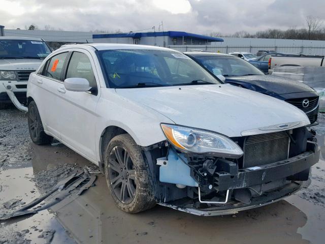 1C3CCBBB8DN540028 - 2013 CHRYSLER 200 TOURIN WHITE photo 1