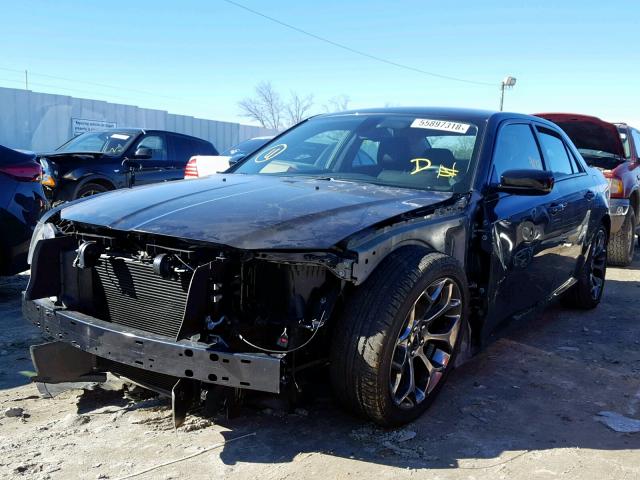 2C3CCAAG8JH164989 - 2018 CHRYSLER 300 TOURIN BLACK photo 2