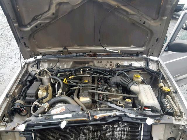 1J4FF48S81L595583 - 2001 JEEP CHEROKEE S SILVER photo 7