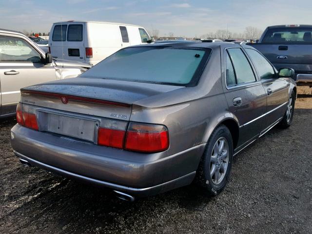 1G6KY54991U251085 - 2001 CADILLAC SEVILLE ST BROWN photo 4