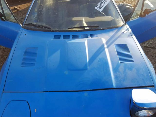 TPVDJ8AT200657 - 1980 TRIUMPH CAR CONVERTIBL BLUE photo 7