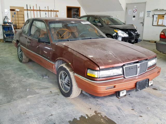 1G2NV14U5HC934034 - 1987 PONTIAC GRAND AM L ORANGE photo 1