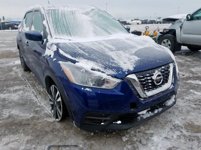 3N1CP5CU9KL551413 - 2019 NISSAN KICKS S BLUE photo 1