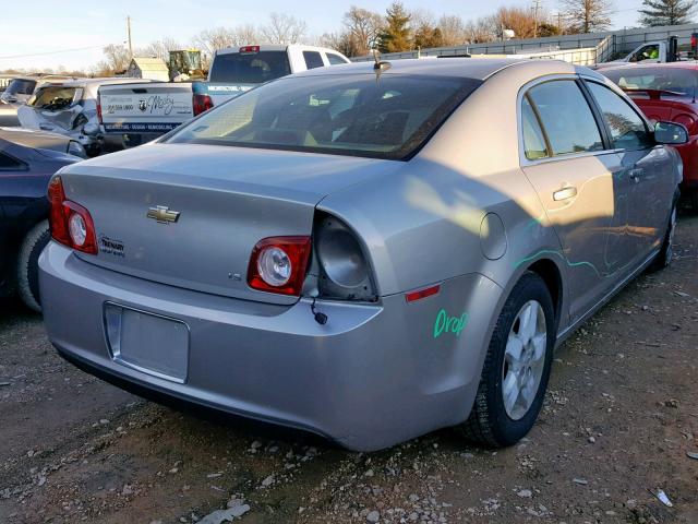 1G1ZG57B58F161842 - 2008 CHEVROLET MALIBU LS Gümüş foto 4