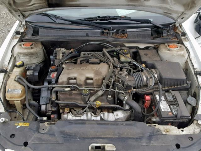 1G2NE52E1XM796648 - 1999 PONTIAC GRAND AM S WHITE photo 7