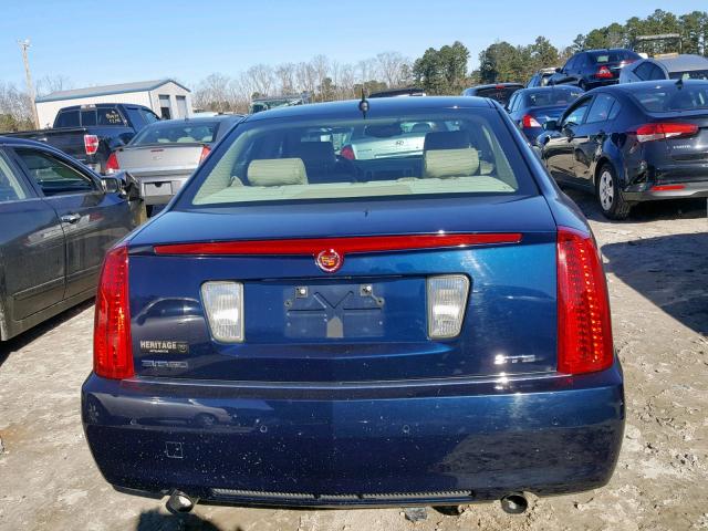 1G6DW67V380122208 - 2008 CADILLAC STS BLUE photo 9