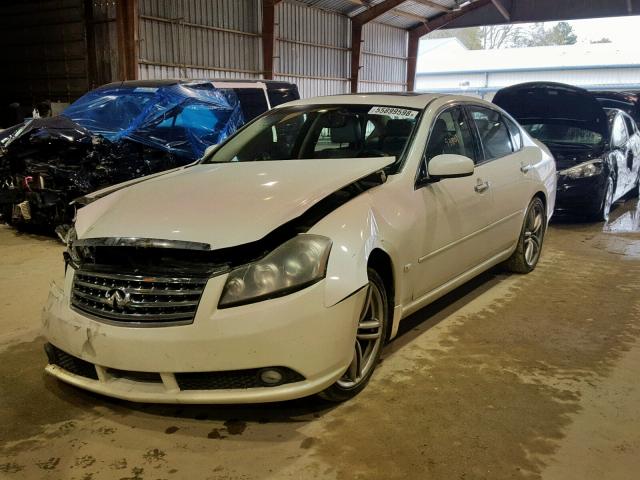 JNKAY01E17M302874 - 2007 INFINITI M35 BASE WHITE photo 2