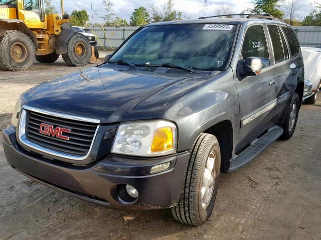 1GKDS13S032311374 - 2003 GMC ENVOY BLACK photo 2