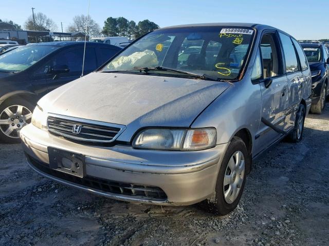 JHMRA3861WC003445 - 1998 HONDA ODYSSEY LX SILVER photo 2