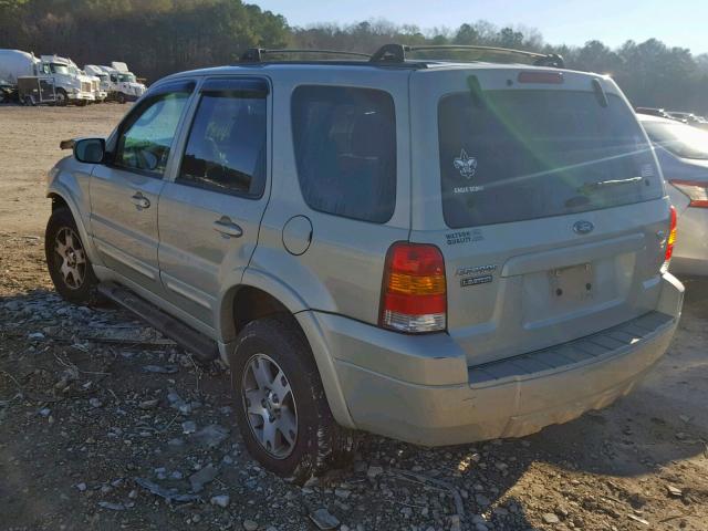 1FMCU04125KE32861 - 2005 FORD ESCAPE LIM TAN photo 3