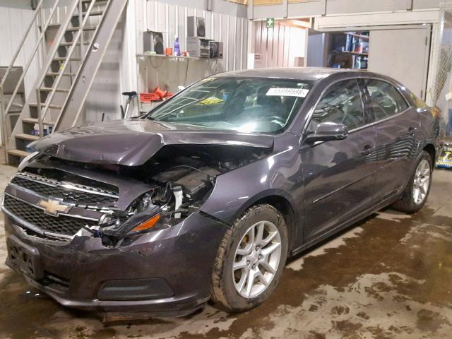1G11C5SA0DF272106 - 2013 CHEVROLET MALIBU 1LT GRAY photo 2