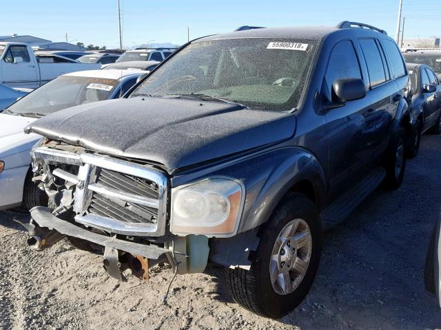 1D4HB48D54F124251 - 2004 DODGE DURANGO SL CHARCOAL photo 2