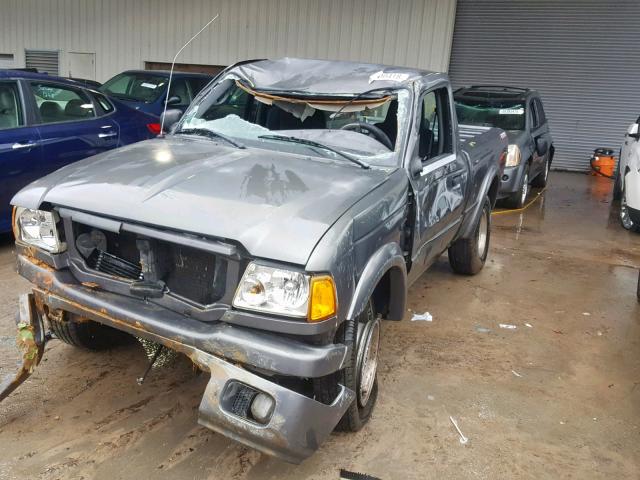 1FTYR10U34TA06204 - 2004 FORD RANGER GRAY photo 2