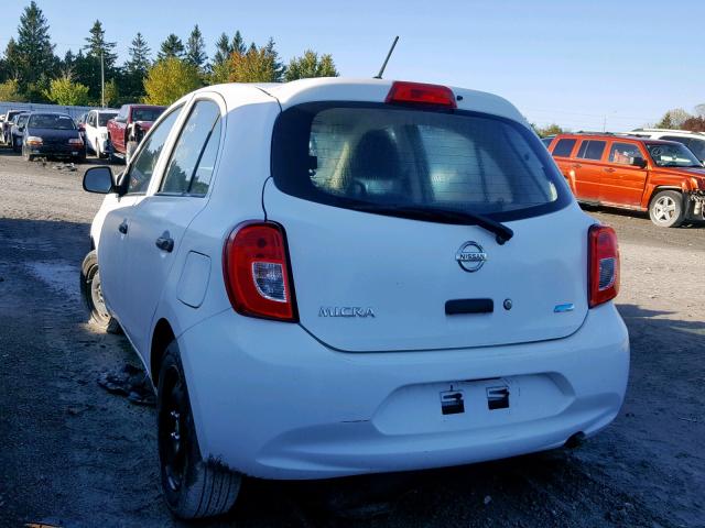 3N1CK3CP9FL234993 - 2015 NISSAN MICRA WHITE photo 3