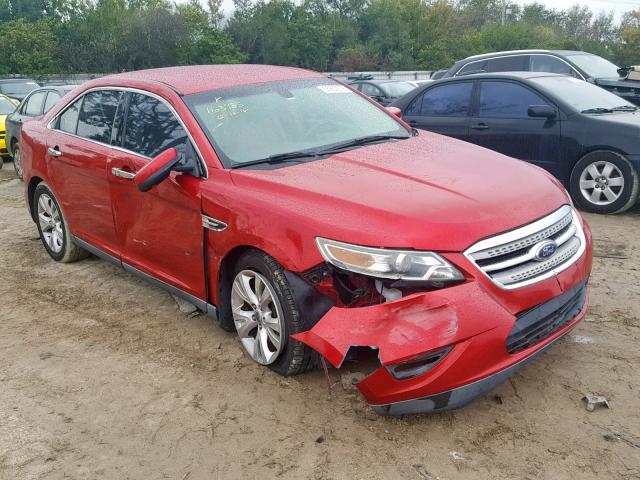 1FAHP2EW7BG133149 - 2011 FORD TAURUS SEL RED photo 1