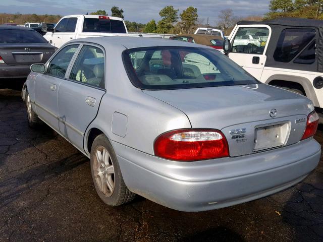 1YVGF22D4Y5156883 - 2000 MAZDA 626 ES SILVER photo 3