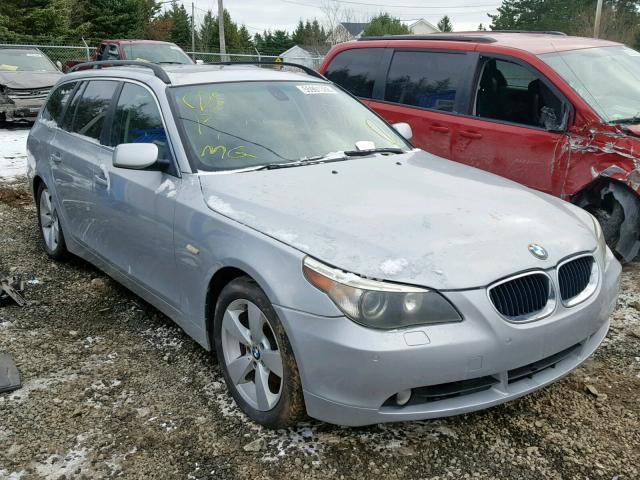 WBANN73596CN01772 - 2006 BMW 530 XIT SILVER photo 1