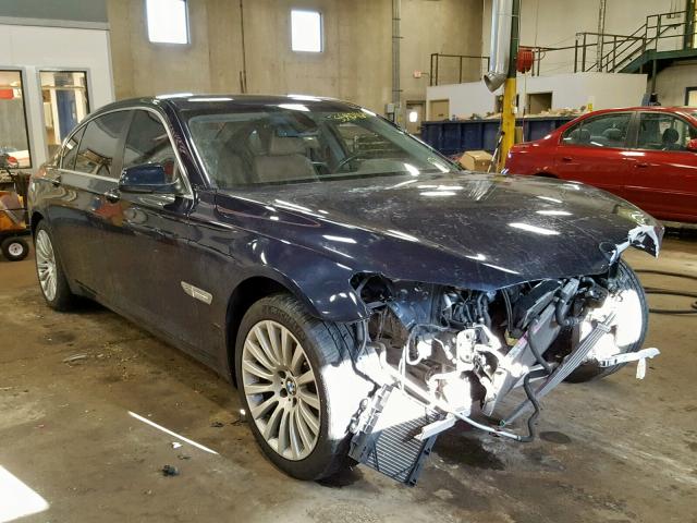 WBAKC8C55CC435778 - 2012 BMW 750 BLUE photo 1