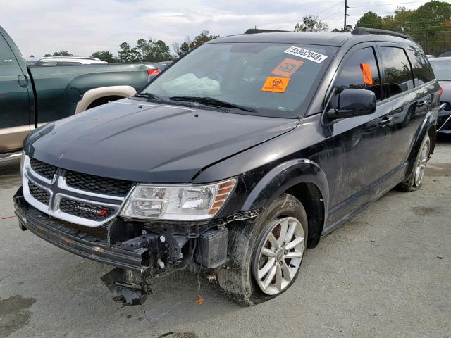 3C4PDCBB2FT604700 - 2015 DODGE JOURNEY SX BLACK photo 2