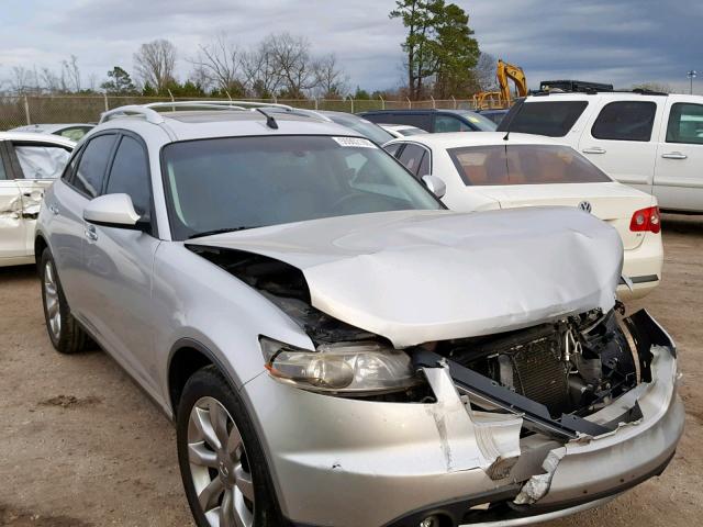 JNRAS08W76X205080 - 2006 INFINITI FX35 SILVER photo 1