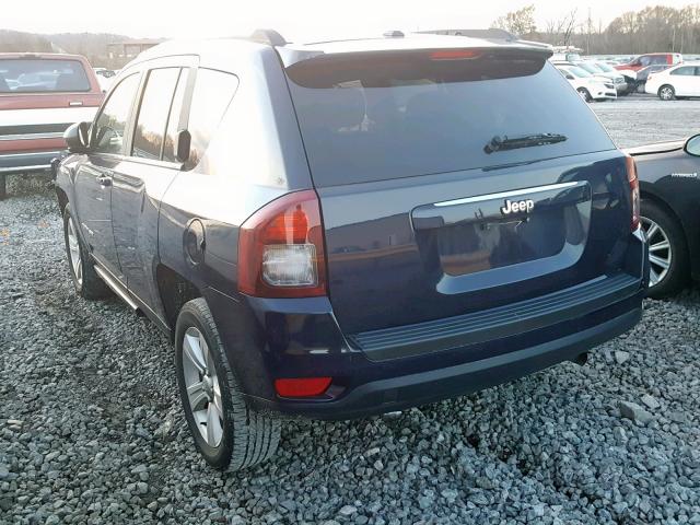 1C4NJCBA1GD615511 - 2016 JEEP COMPASS SP ლურჯი ფოტო 3