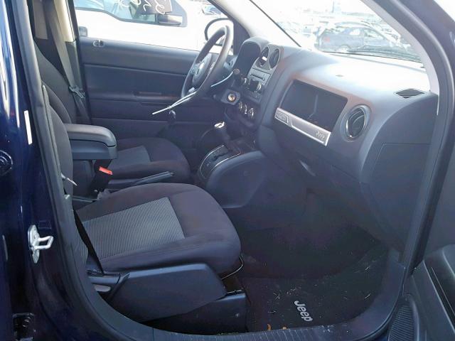 1C4NJCBA1GD615511 - 2016 JEEP COMPASS SP ლურჯი ფოტო 5