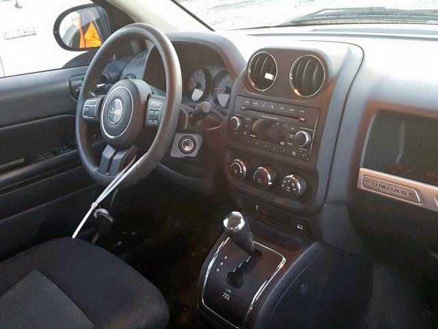 1C4NJCBA1GD615511 - 2016 JEEP COMPASS SP ლურჯი ფოტო 9
