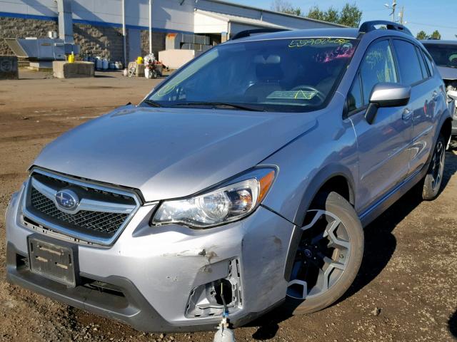 JF2GPABC2G9313453 - 2016 SUBARU CROSSTREK SILVER photo 2