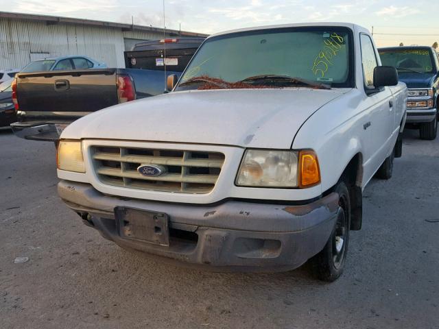 1FTYR10U72PA36148 - 2002 FORD RANGER WHITE photo 2