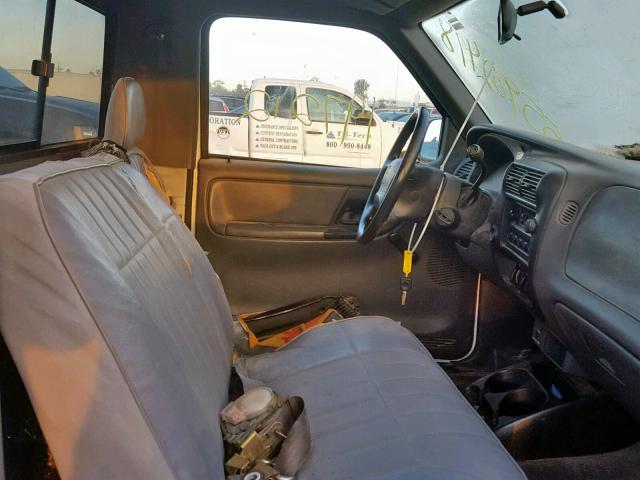 1FTYR10U72PA36148 - 2002 FORD RANGER WHITE photo 5