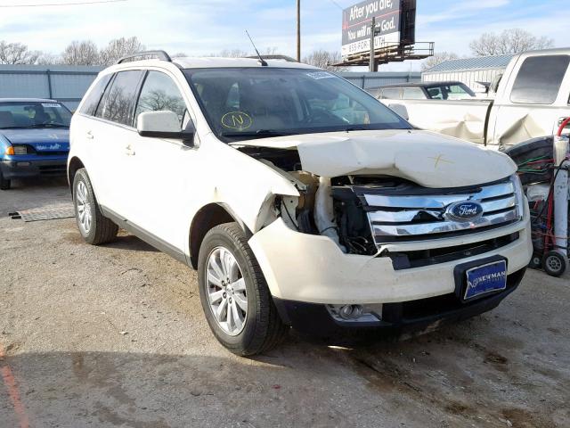 2FMDK39C28BB36811 - 2008 FORD EDGE LIMIT WHITE photo 1