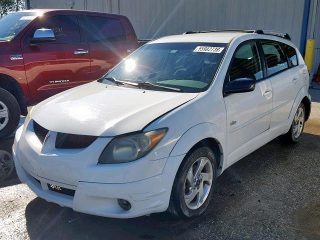 5Y2SL62884Z457940 - 2004 PONTIAC VIBE WHITE photo 2